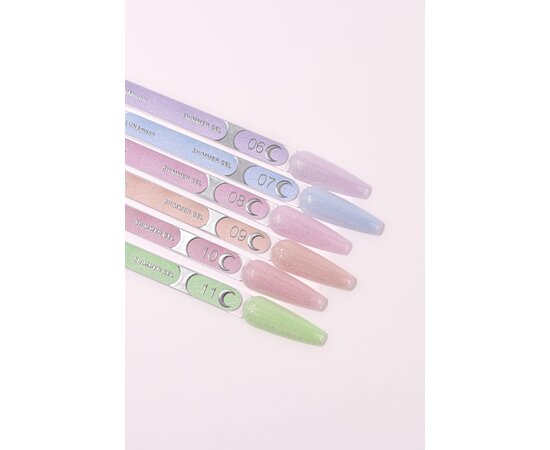Изображение 5 Гель для наращивания LUNAMoon Shimmer Gel 06, 15 мл, Объем (мл, г): 15, Вариант: 06