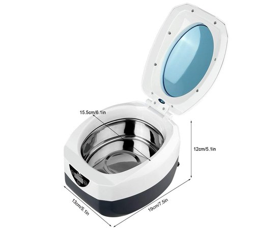 Изображение 10 Ultrasonic washer-sterilizer VGT 1000 750 ml 35 W