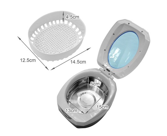 Изображение 4 Ultrasonic washer-sterilizer VGT 1000 750 ml 35 W