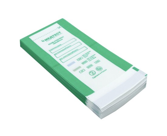 Изображение  Крафт-пакеты для стерилизации МЕДТЕСТ ПСПВ - 100 х 200 мм, 200 шт