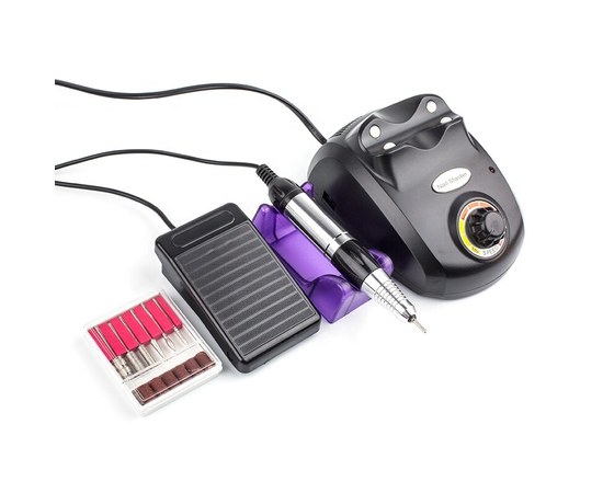 Изображение  Milling cutter for manicure Drill pro ZS 603 65 W 35 000 rpm, Black, Router color: Black, Color: Black