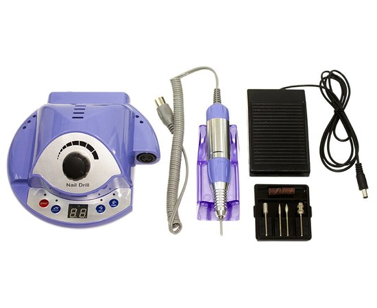 Изображение 4 Фрезер для маникюра Drill pro DM 209 10 Вт 35 000 об, синий