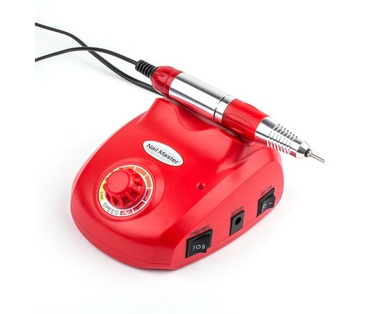 Зображення 5 Фрезер для манікюру Drill pro ZS 603 65 Вт 35 000 об, Червоний, Варіант: червоний