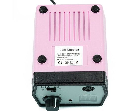 Изображение 7 Фрезер для маникюра Drill pro ZS 713 65 Вт 35 000 об, Розовый