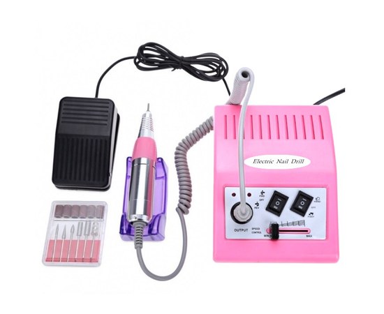 Изображение 7 Milling cutter for manicure Drill pro ZS 303 65 W 35 000 rpm, Pink