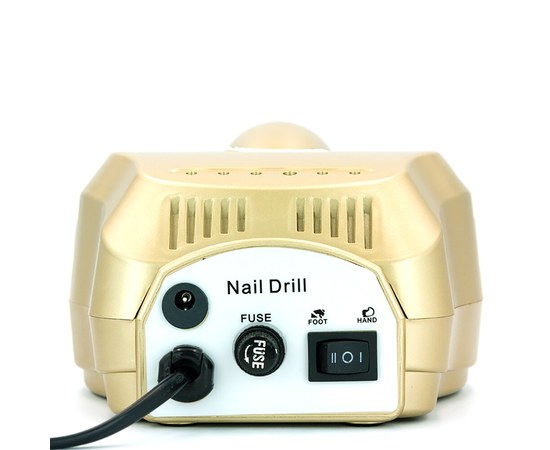 Изображение 5 Фрезер для маникюра Drill pro ZS 601/DM 202 65 Вт 35 000 об, Золото, Вариант: золотой