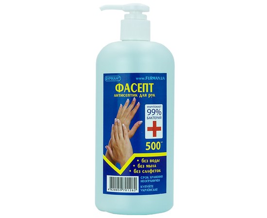 Изображение  Hand sanitizer with dispenser FACEPT FURMAN, 500 ml