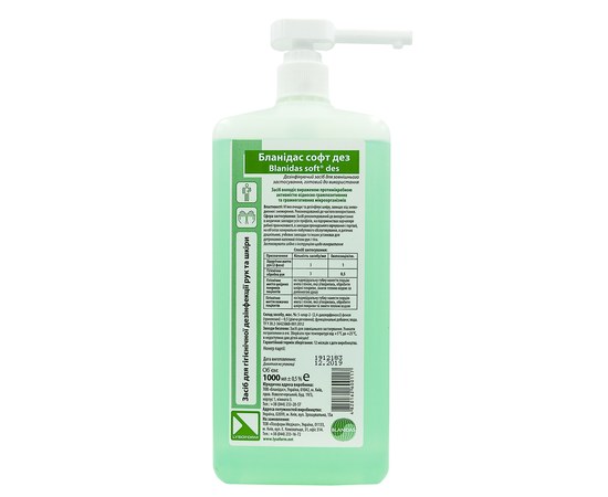 Изображение  Blanidas soft dez 1000 ml - soap for disinfection of hands and skin