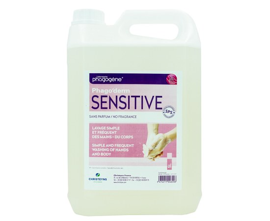 Изображение  Fagoderm Sensitiv 5000 ml - liquid soap without fragrances