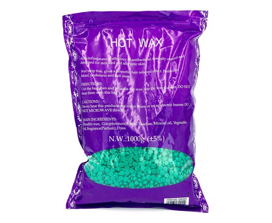 Изображение 2 Film wax 1 kg in granules for depilation Konsung Beauty, Aloe