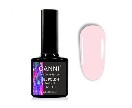 Изображение  Gel polish CANNI 1029 pink marshmallow, 7.3 ml, Volume (ml, g): 44992, Color No.: 1029