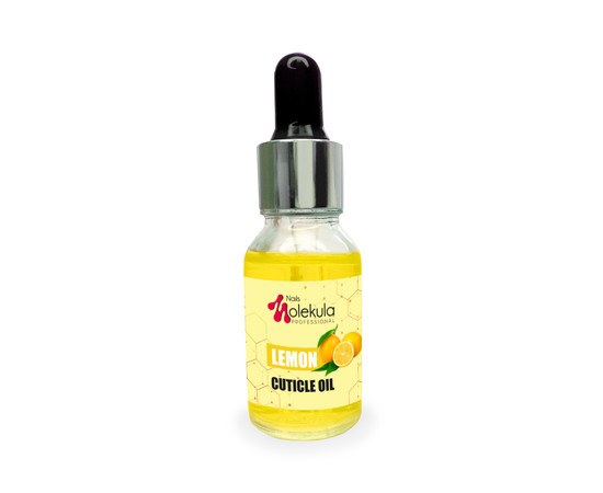 Изображение  Cuticle oil Nails Molekula 15 ml, lemon, Aroma: Lemon