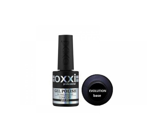Изображение  Rubber base for gel polish Oxxi Evolution Base, 10 ml, Volume (ml, g): 10