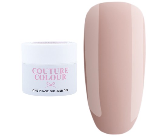 Изображение  Couture Color 1-phase Builder Gel Purplish pink, 15 ml