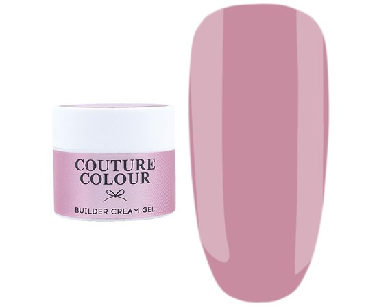 Зображення  Крем-гель конструюючий Couture Colour Builder Cream Gel Elegant pink, м'який рожевий, 15 мл