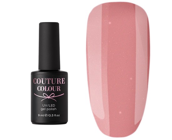 Изображение  Gel polish Couture Color 014, pastel pink with shimmer, 9 ml, Color No.: 14