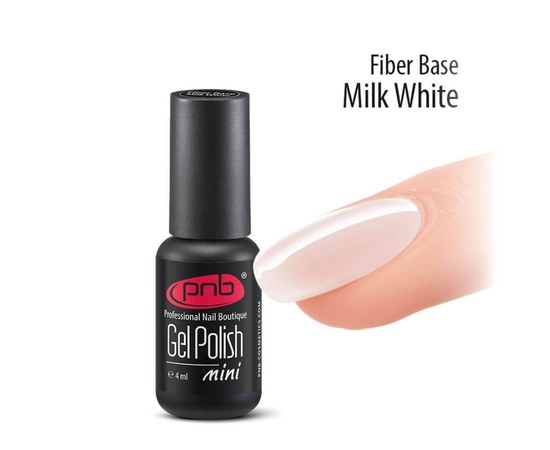 Изображение  Base with nylon fibers PNB Fiber Base, milky white, 4 ml