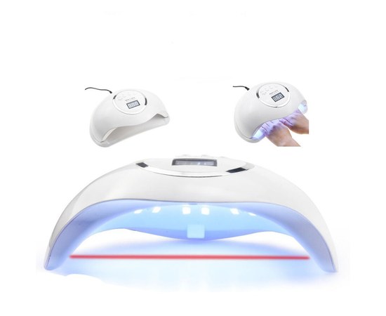 Изображение 11 Lamp for nails and shellac SUN New 5 Plus UV + LED 48 W for 2 hands