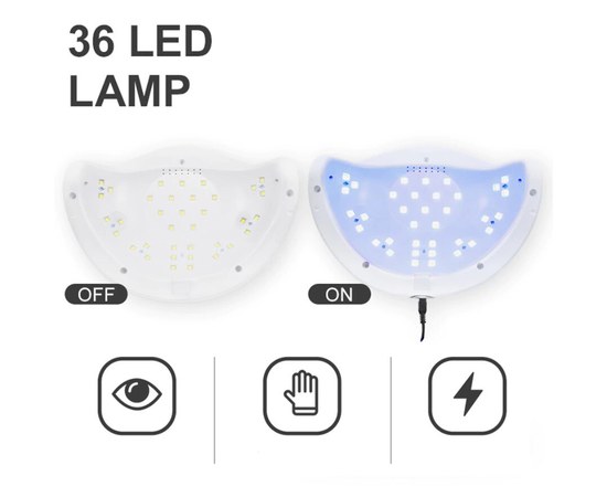 Изображение 9 Lamp for nails and shellac SUN New 5 Plus UV + LED 48 W for 2 hands