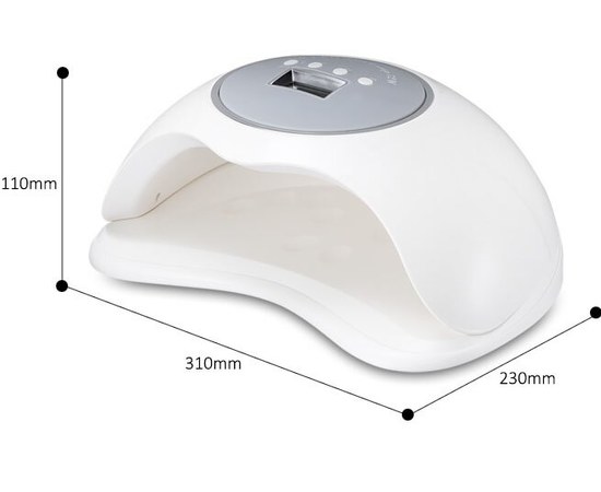 Изображение 7 Лампа для ногтей и шеллака SUN BQ UV+LED 72 Вт, под 2 руки