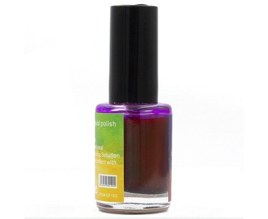 Изображение 2 Акварельные капли Global Fashion 10 ml 006 — Water color liquid polish