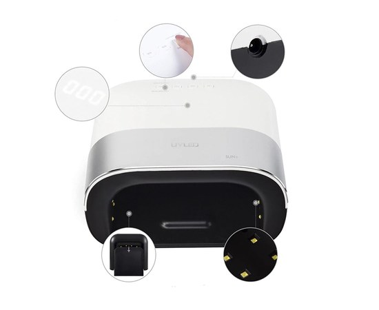 Изображение 14 Лампа для маникюра SUN 3 UV+LED Smart Nail Lamp 2.0 48 Вт
