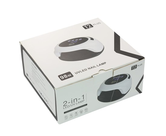 Зображення 16 Лампа для нігтів і шелаку SUN T2 Plus UV + LED 98 Вт