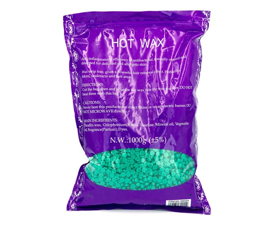 Изображение 3 Film wax 1 kg in granules for depilation Konsung Beauty, Aloe