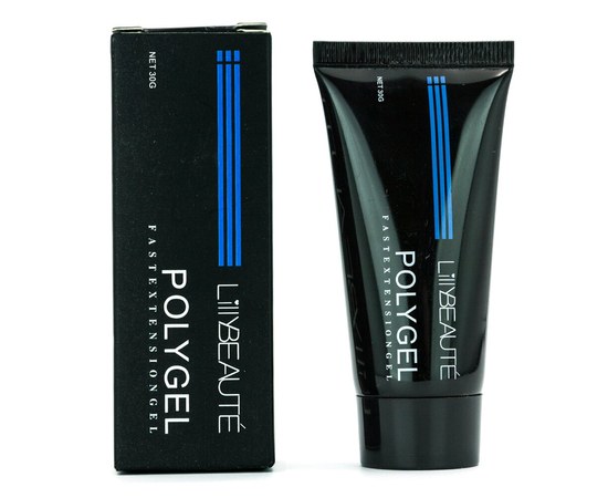 Изображение 4 Lilly Beaute Polygel 30 мл № 001 — Моделирующий полигель для ногтей