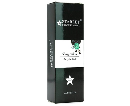 Изображение 2 Polygel Starlet Professional 30 ml № 2, white