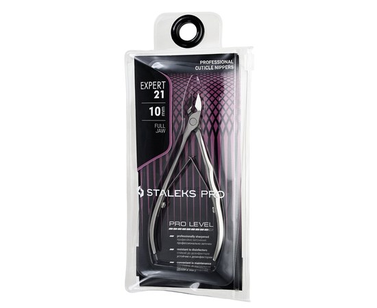 Изображение 3 Nippers professional for leather Staleks EXPERT 21 10 mm NE-21-10