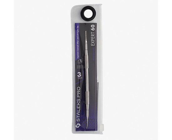 Изображение 4 Кюретка педикюрная Staleks EXPERT 60 TYPE 3 пилка прямая+пилка с загнутым концом PE-60/3