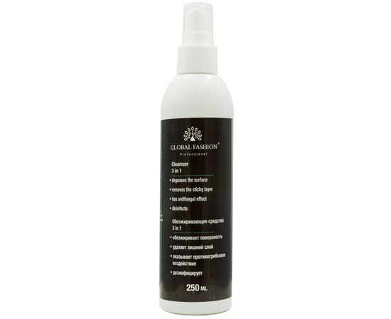 Изображение 2 Обезжириватель для ногтей Global Fashion Cleanser 3in1 250 мл