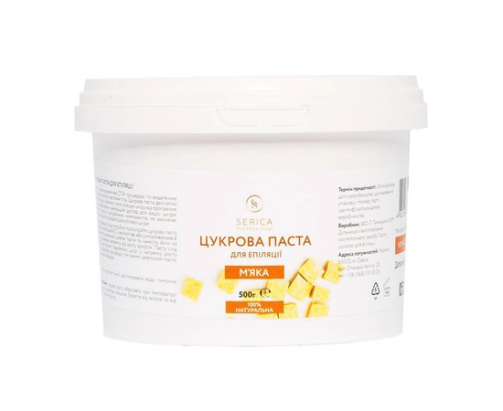 Изображение  Sugar paste for hair removal soft Serica 500 g - Professional paste