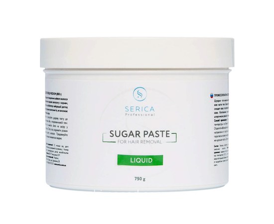 Изображение  Sugar paste for hair removal (sugaring) liquid Serica 750 g