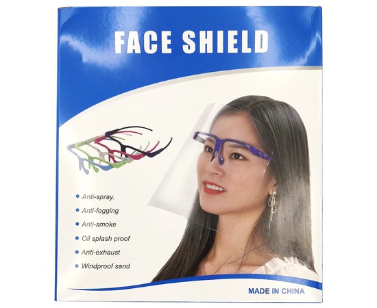 Изображение 6 Защитный экран для мастера маникюра Face Shield GF