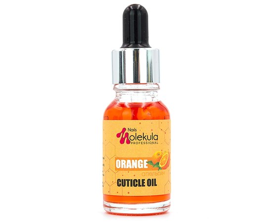 Изображение  Cuticle oil Nails Molekula 15 ml, orange, Aroma: Orange