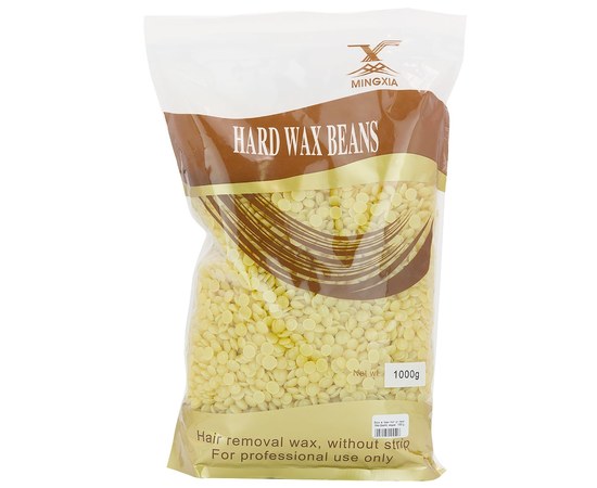 Изображение  Wax 1 kg in granules for depilation Hard Wax Beans, honey