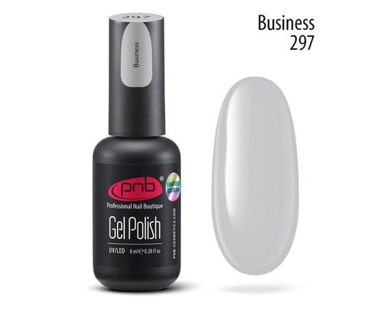Изображение  Gel polish for nails PNB Gel Polish 8 ml, № 297, Volume (ml, g): 8, Color No.: 297
