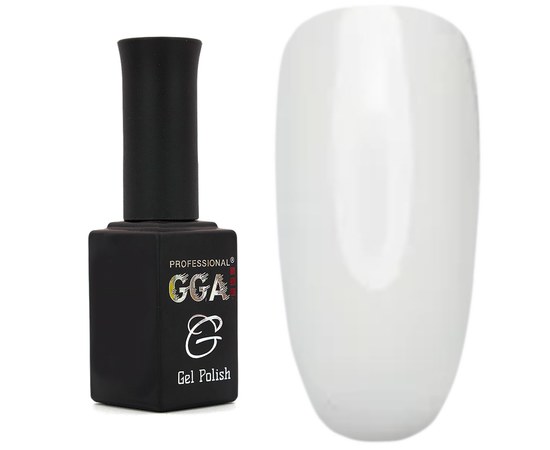 Изображение  Gel polish for nails GGA Professional 10 ml, No. 001, Color No.: 1