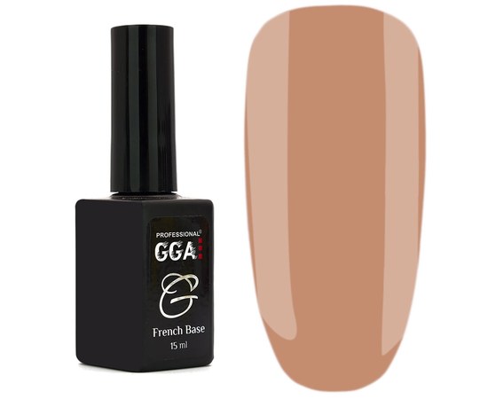 Изображение  Base for gel polish GGA Professional French Base 15 ml, No. 04, Color No.: 4