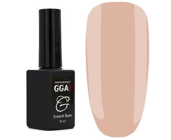 Изображение  Base for gel polish GGA Professional French Base 15 ml, No. 05, Color No.: 5