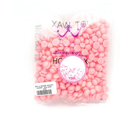 Изображение  Wax 50 g in granules for depilation Konsung Beauty, pink
