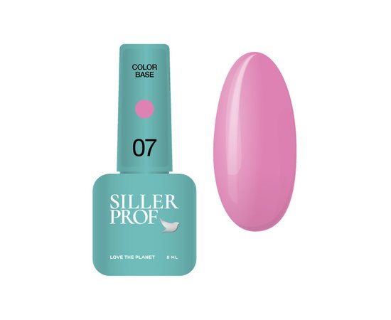 Изображение  База для гель лака Siller Professional Base Color 8 мл, № 007, Вариант: 007