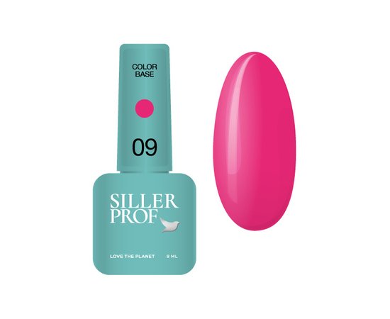 Изображение  База для гель лака Siller Professional Base Color 8 мл, № 009, Вариант: 009