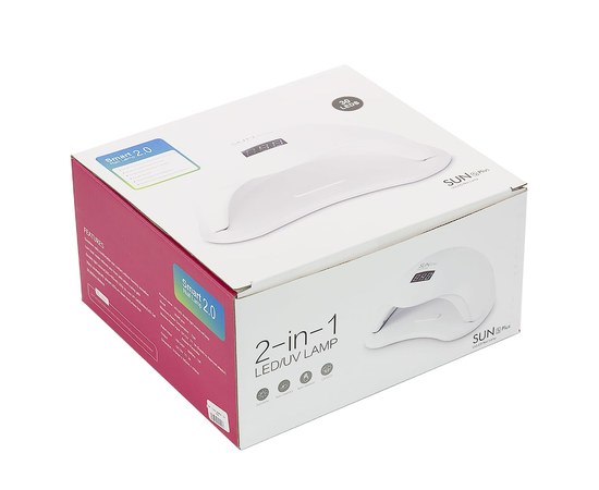 Изображение 9 Lamp for nails and shellac SUN 5 Plus UV+LED 72 W, pink