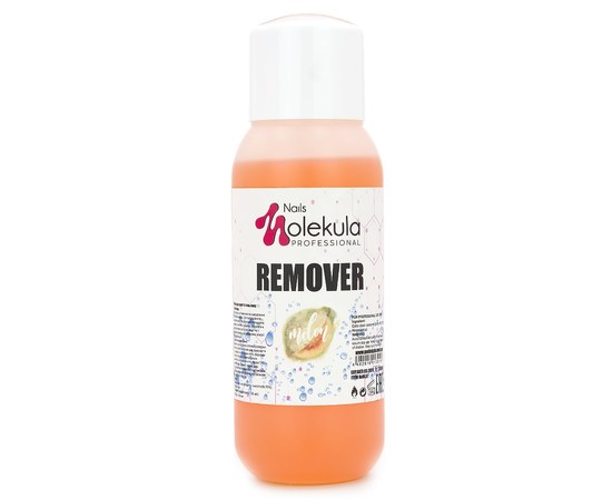Изображение  Remover for removing gel polish, biogel Nails Molekula 300 ml, Melon