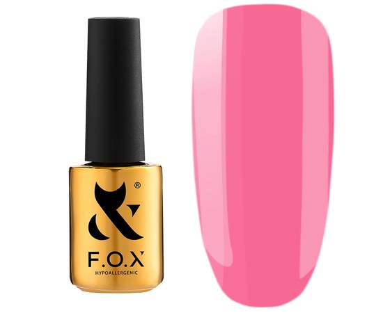 Изображение  Гель-лак F.O.X Pink Panther 7 мл № 005, кораллово-розовый, Цвет №: 005