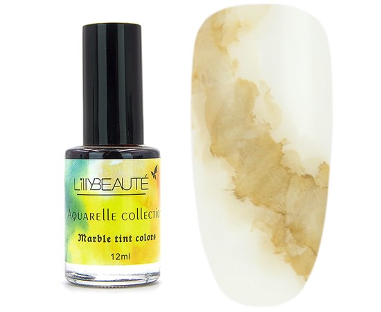 Изображение  Watercolor drops Aquarelle Collection Lilly Beaute 12 ml № 004
