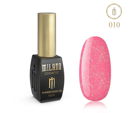 Изображение  Color base with Milano shimmer 10 ml № 10, Color No.: 10